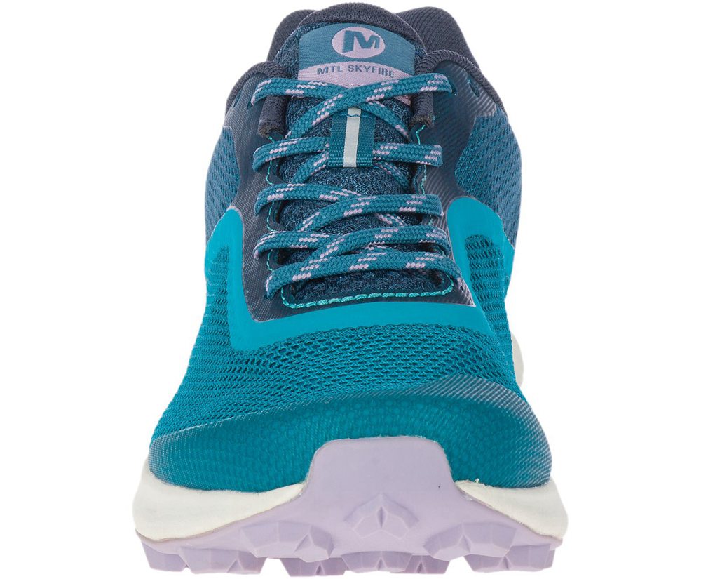 Merrell Sneakers Blue - MTL Skyfire - Womens 43OXDBKPE